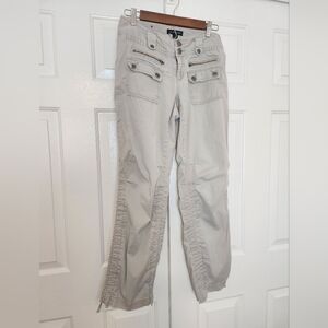 INC International Concepts Cream Straight Leg  Women's Pants Size 2